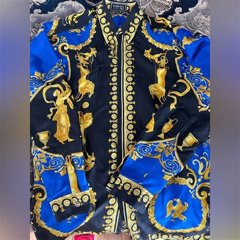 versace shirt 2pac|authentic Versace shirt.